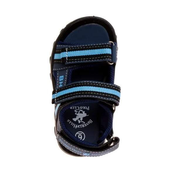 Beverly Hills Polo Club Kids Sandals - Blue - Picture 1 of 6